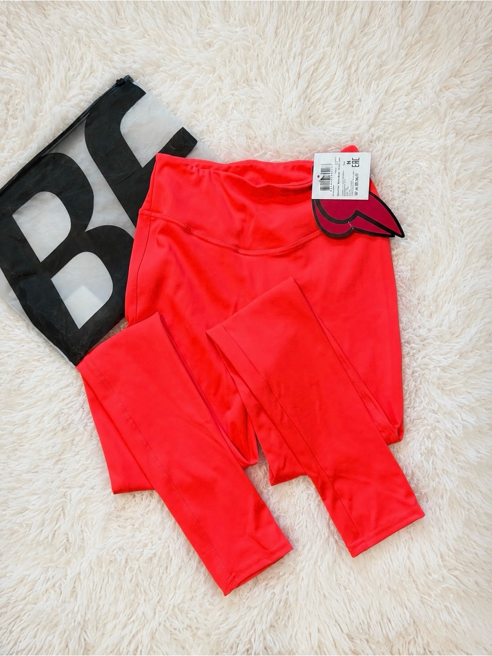 Bona Fide Sexy High-Waisted Leggings Coral – New With Tags